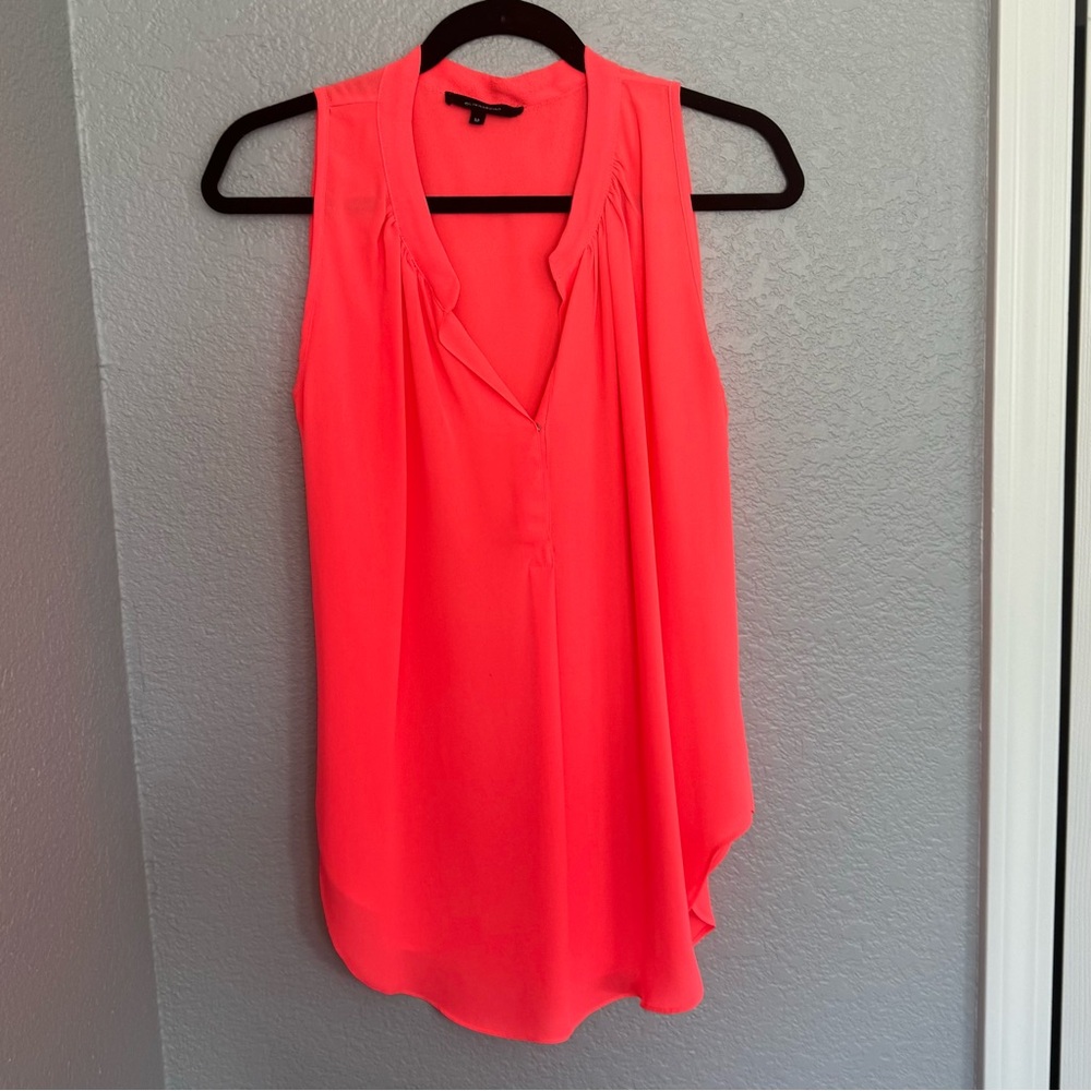Women's Sleeveless Coral Top